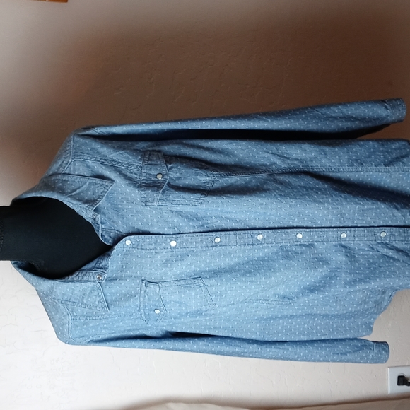 Lane Bryant Tops - Lane Bryant Denim Shirt